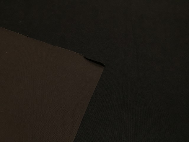 帆布（ハンプ）黒茶色 生地 布 綿100％ コットン 日本製